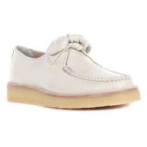 Sperry Captain's Crepe Bow Oxford in Ivory Size 7
